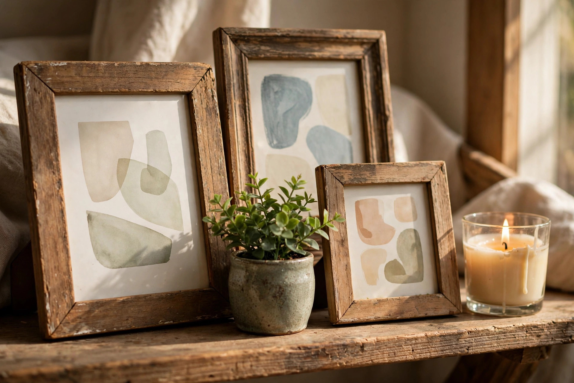 Simple home decor ideas to make your home look beautiful - cozy budget-friendly living room makeover