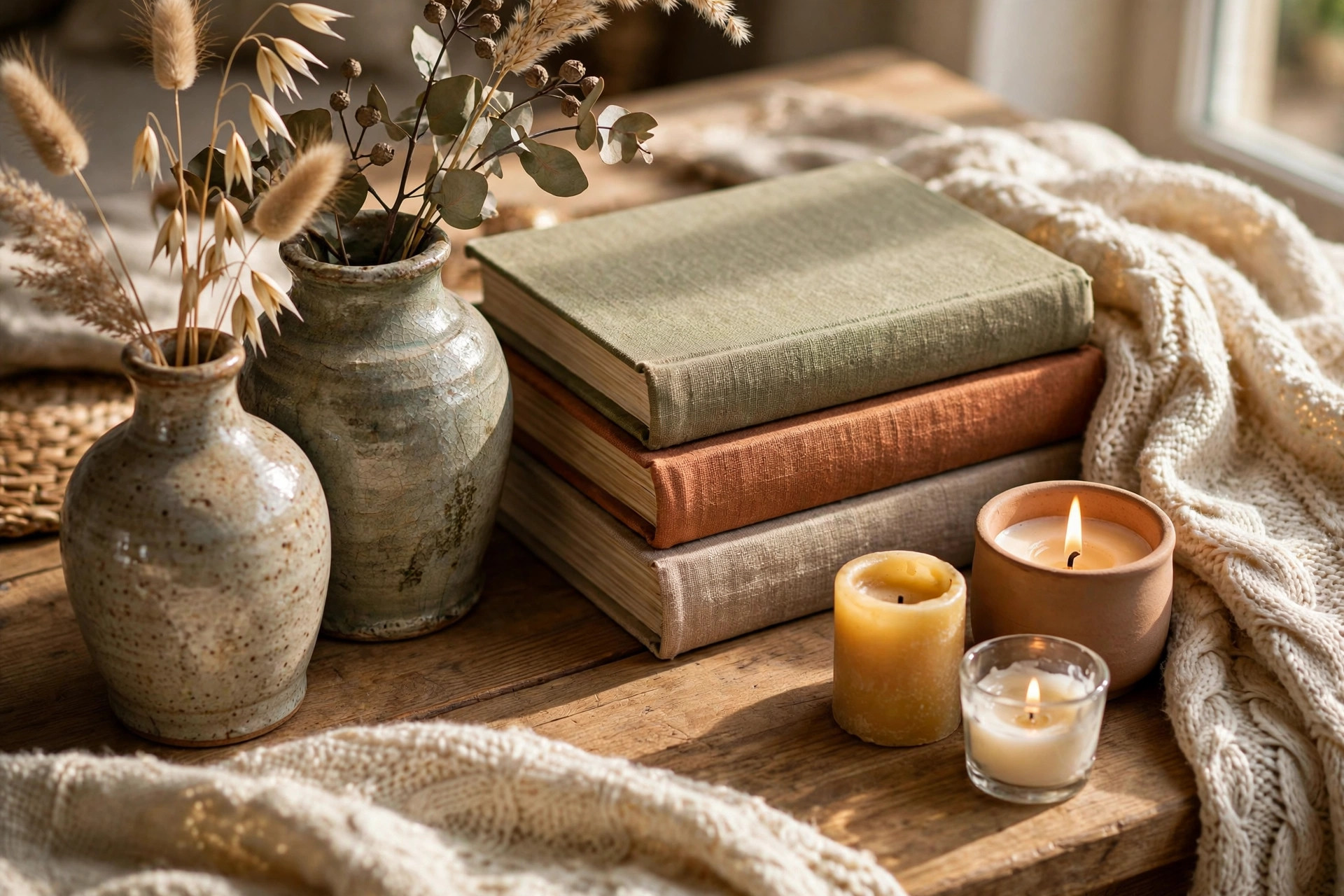 Budget-friendly living room decor ideas that look expensive - cozy seating area with layered cushions and throw