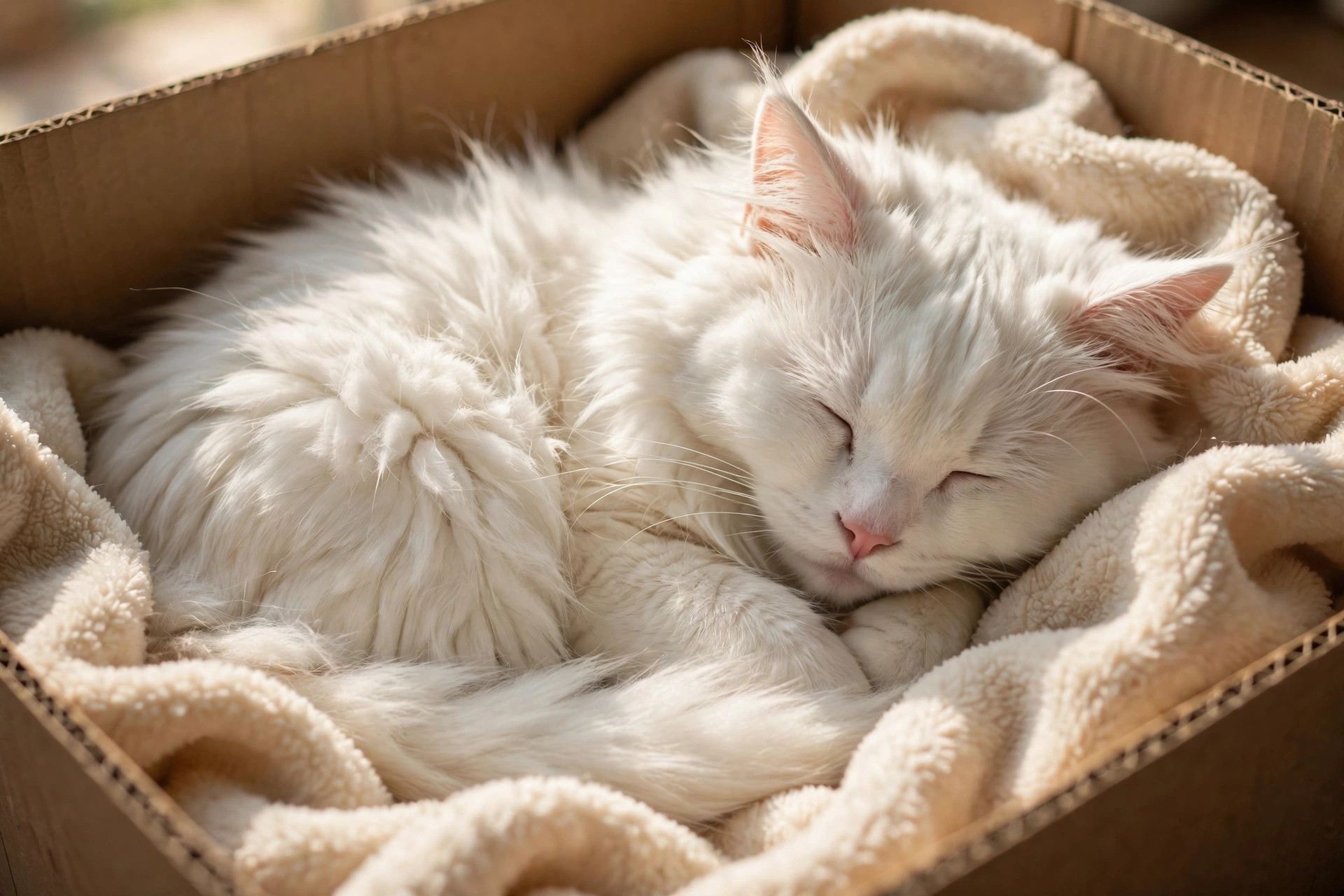 Creating a cozy space for your cat with sunny perches and soft hideaways