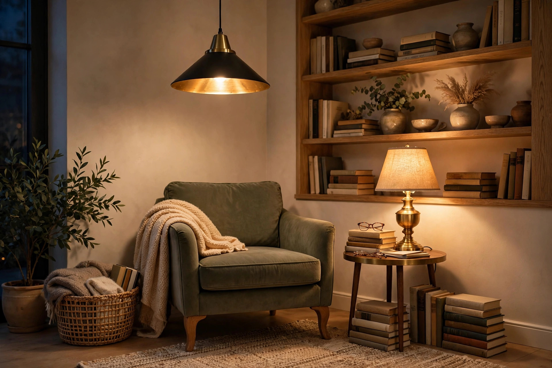 Lighting Design Tips That Transform Any Room - layered lamps and warm bulbs illuminating a living room