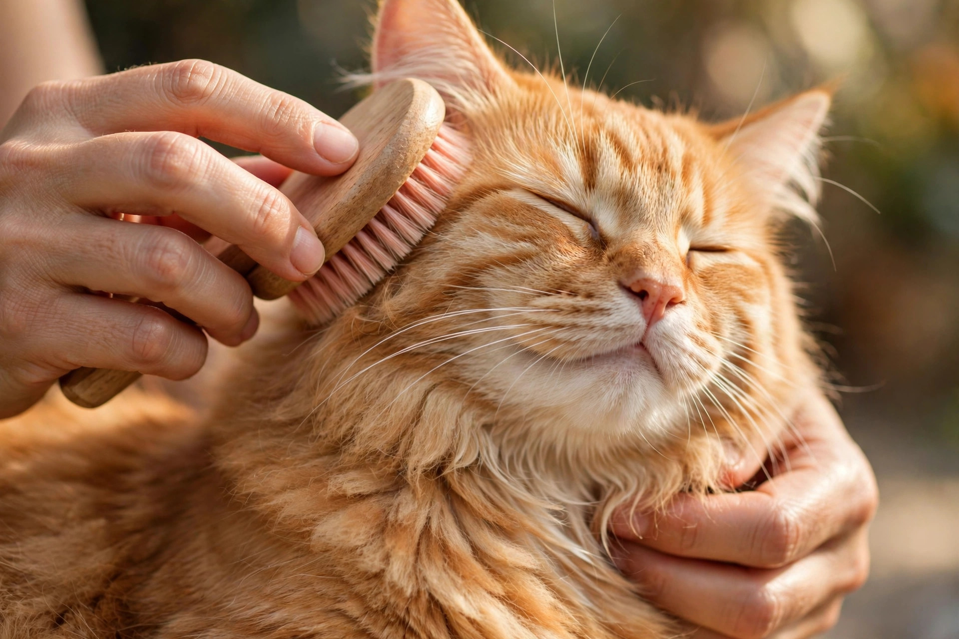 Simple pet care tips shown in a daily pet care routine at home